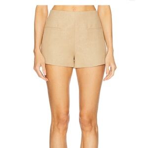 FAITHFULL THE BRAND, Florine Mini Shorts in Caramel
Size US8
